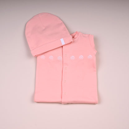 Peach Delight Babygrow Set