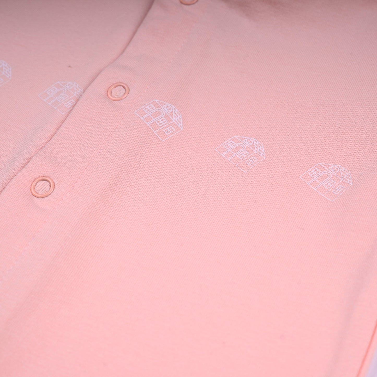 Peach Delight Baby Grow Romper