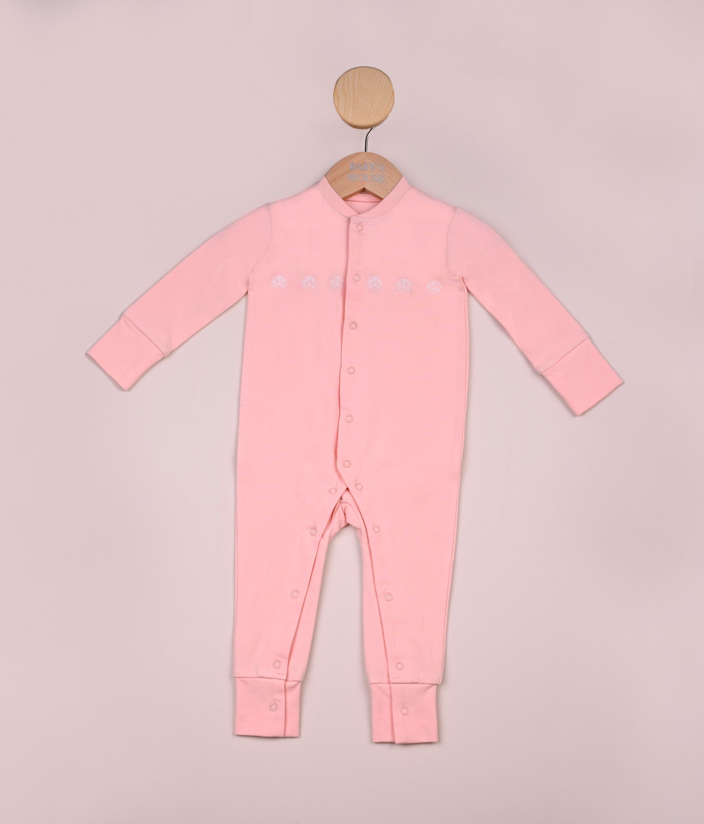 Peach Delight Baby Grow Romper